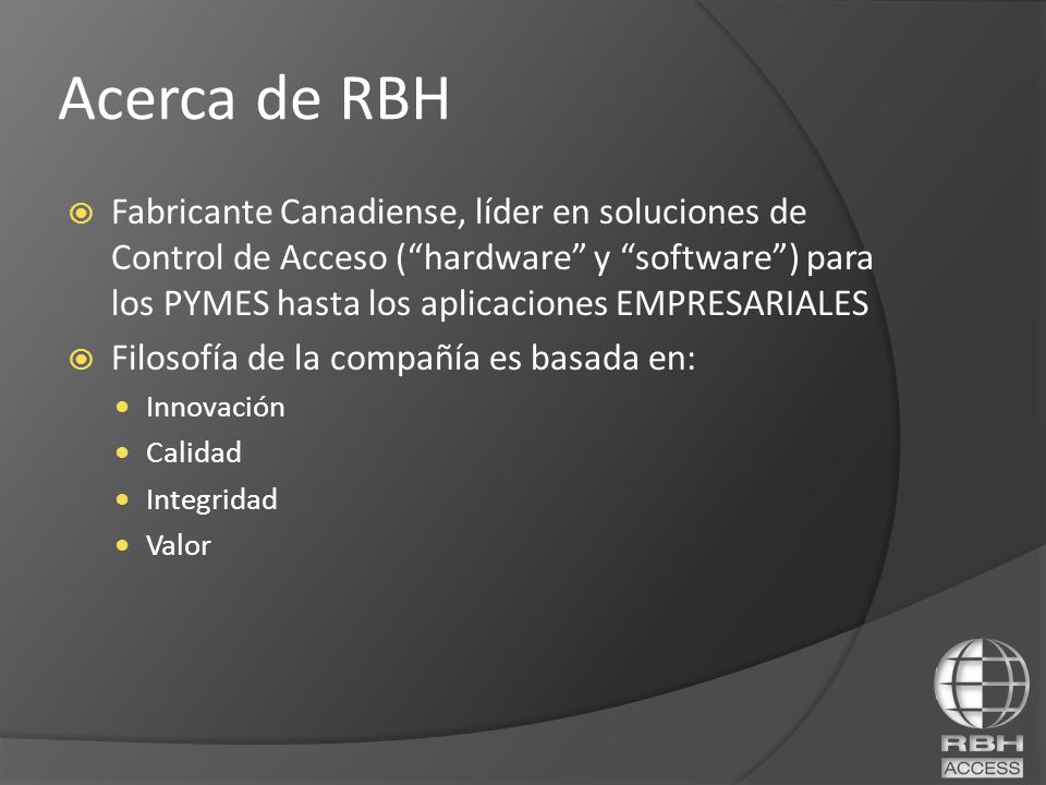 Acerca de RBH