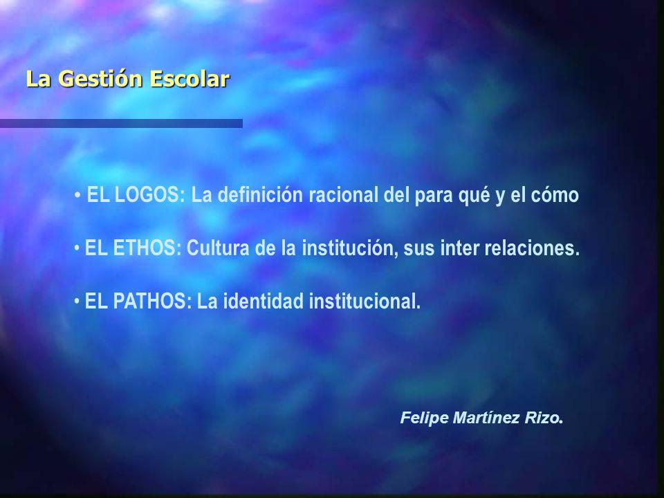 EL LOGOS: La definición racional del para qué y el cómo