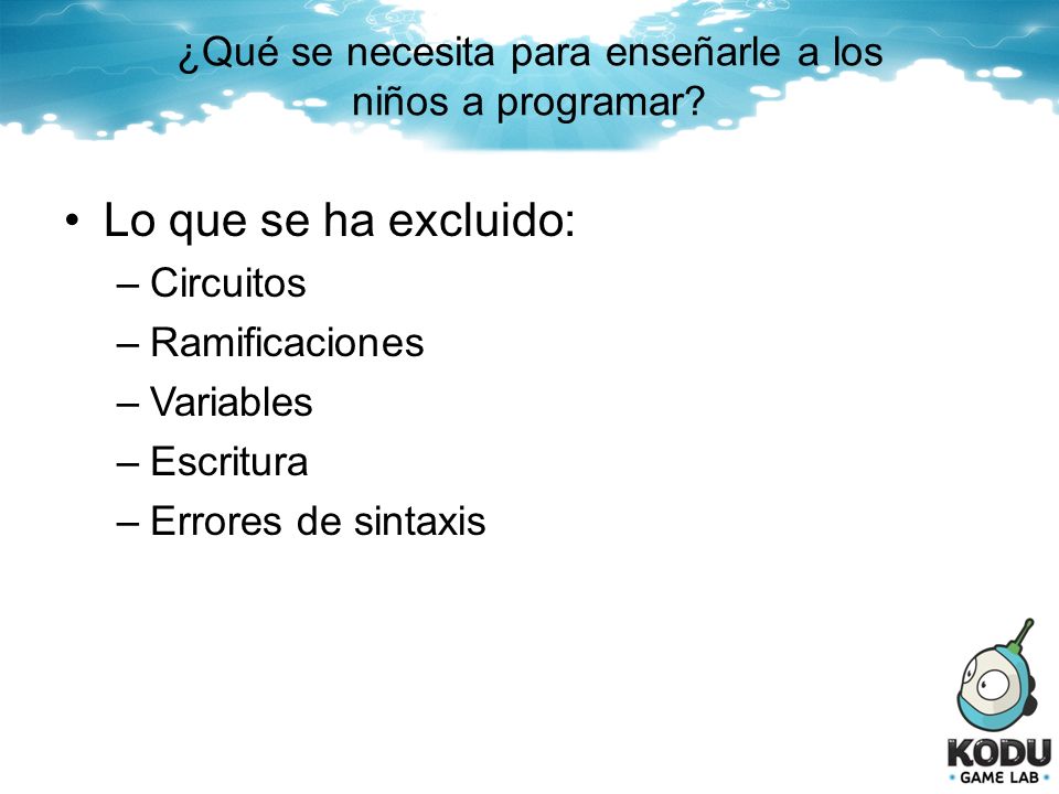 ¿Qué se necesita para enseñarle a los niños a programar