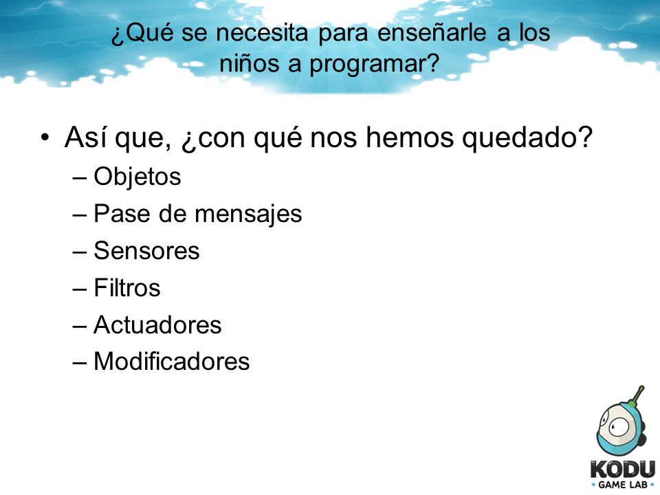¿Qué se necesita para enseñarle a los niños a programar