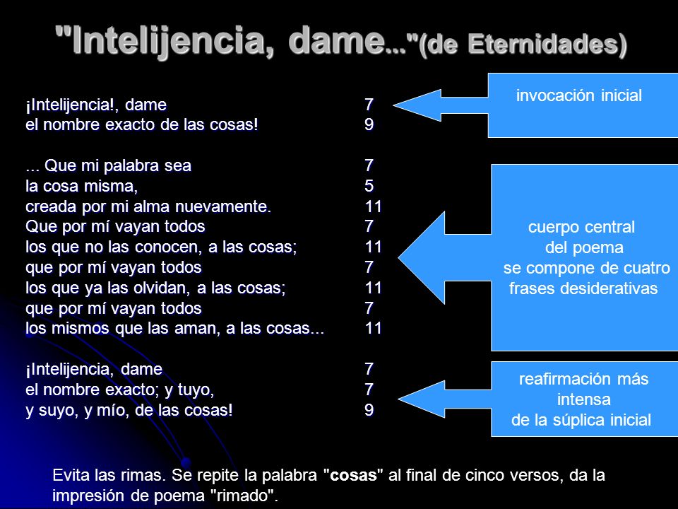 Aquella tarde, al decirle..." (de Rimas) - ppt video online descargar