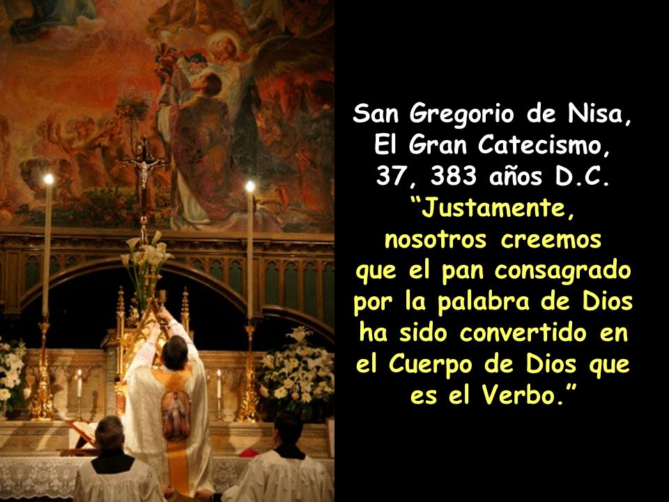 San Gregorio de Nisa, El Gran Catecismo, 37, 383 años D.C.