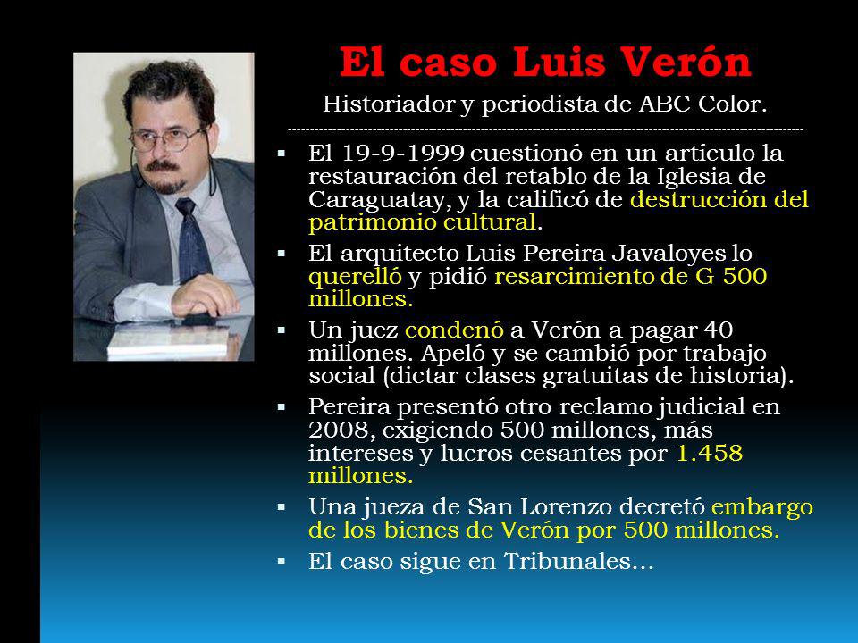 Historiador y periodista de ABC Color.