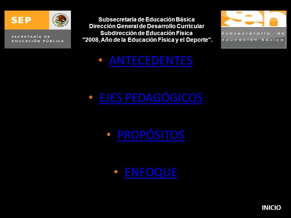 2008, Año de la Educación Física y el Deporte .