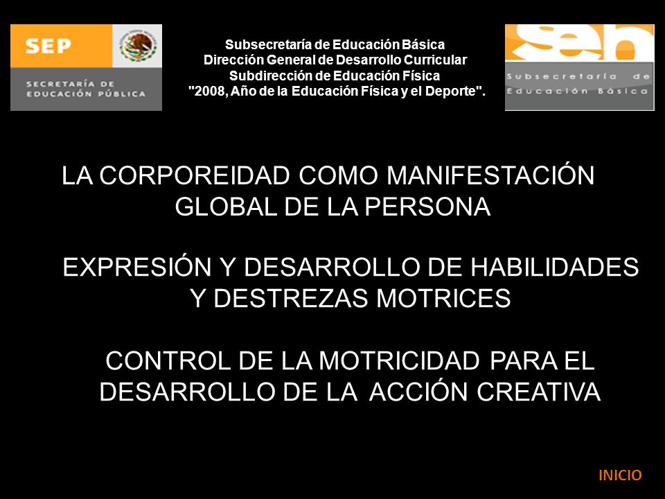2008, Año de la Educación Física y el Deporte .