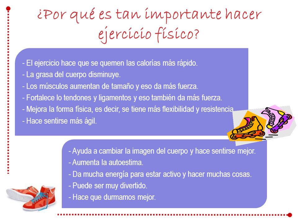 ¿Por qué es tan importante hacer ejercicio físico