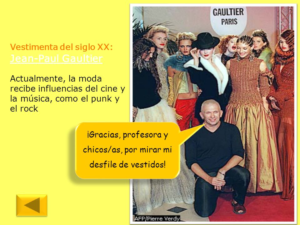 ¡Gracias, profesora y chicos/as, por mirar mi desfile de vestidos!