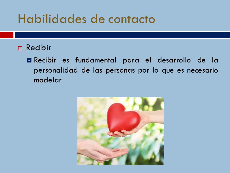 Habilidades de contacto