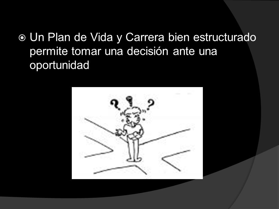 Un Plan de Vida y Carrera bien estructurado permite tomar una decisión ante una oportunidad