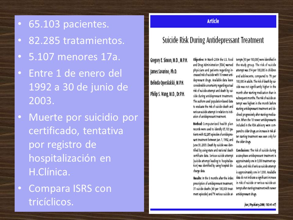 pacientes tratamientos menores 17a. Entre 1 de enero del 1992 a 30 de junio de