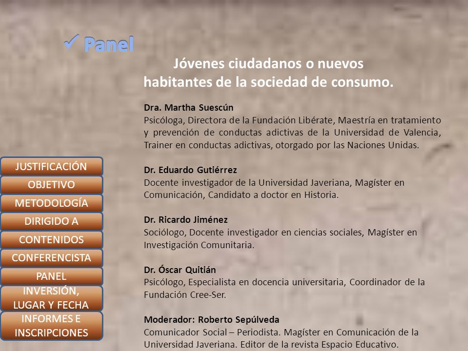 Jóvenes ciudadanos o nuevos habitantes de la sociedad de consumo.