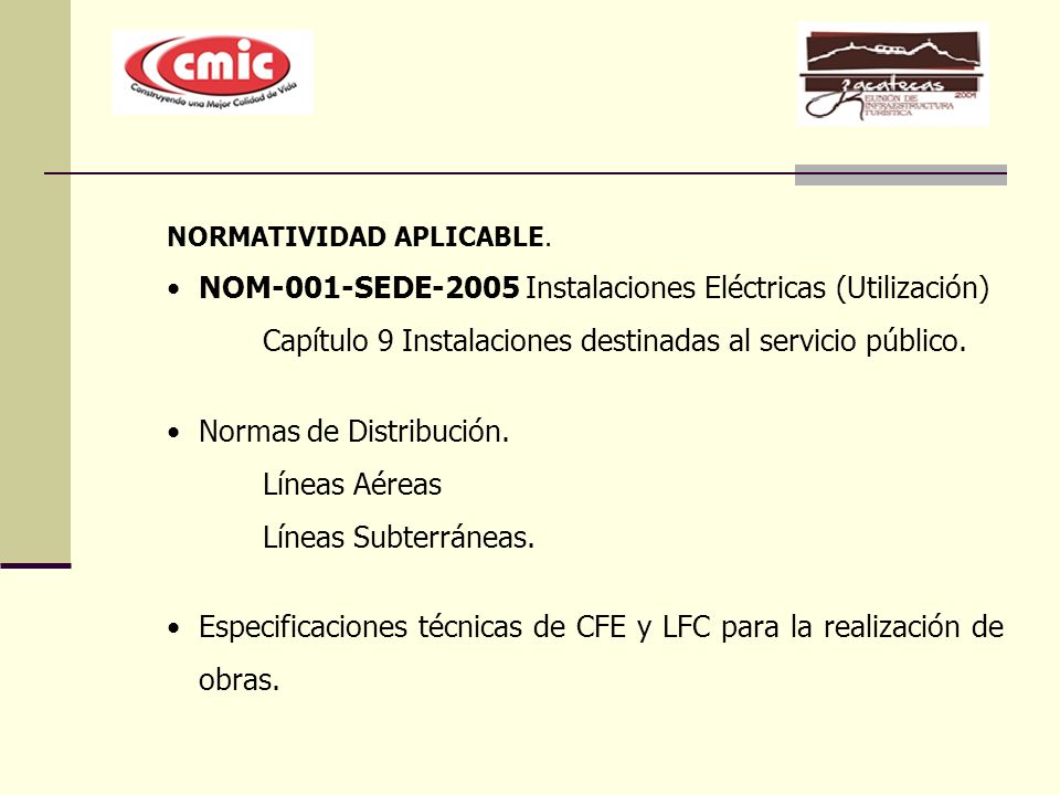 NOM-001-SEDE-2005 Instalaciones Eléctricas (Utilización)