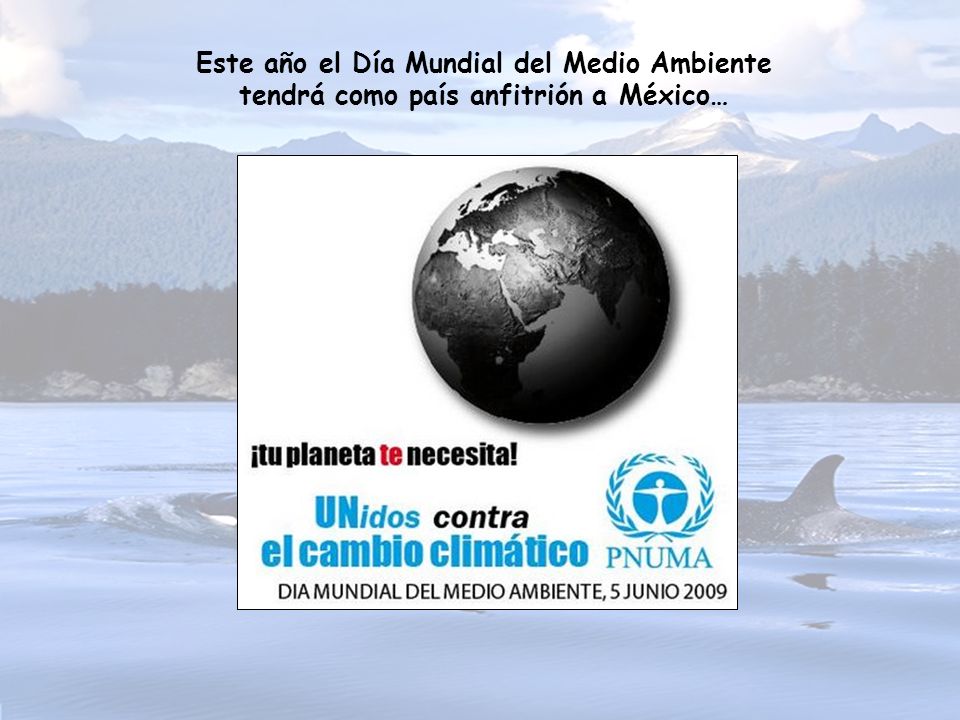 Este año el Día Mundial del Medio Ambiente tendrá como país anfitrión a México…