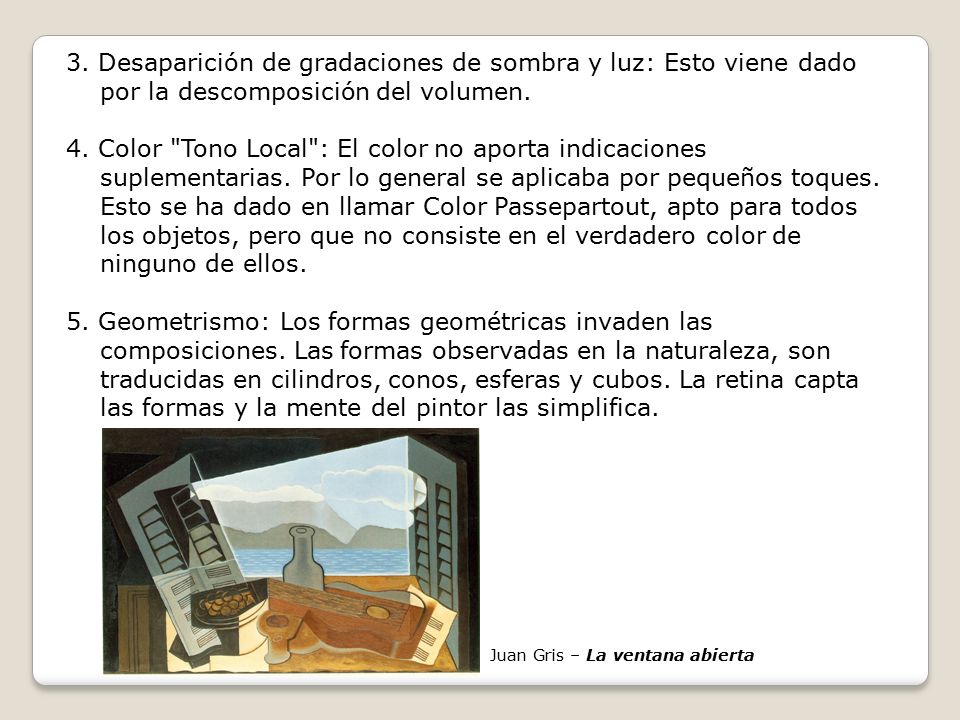 3. Desaparición de gradaciones de sombra y luz: Esto viene dado