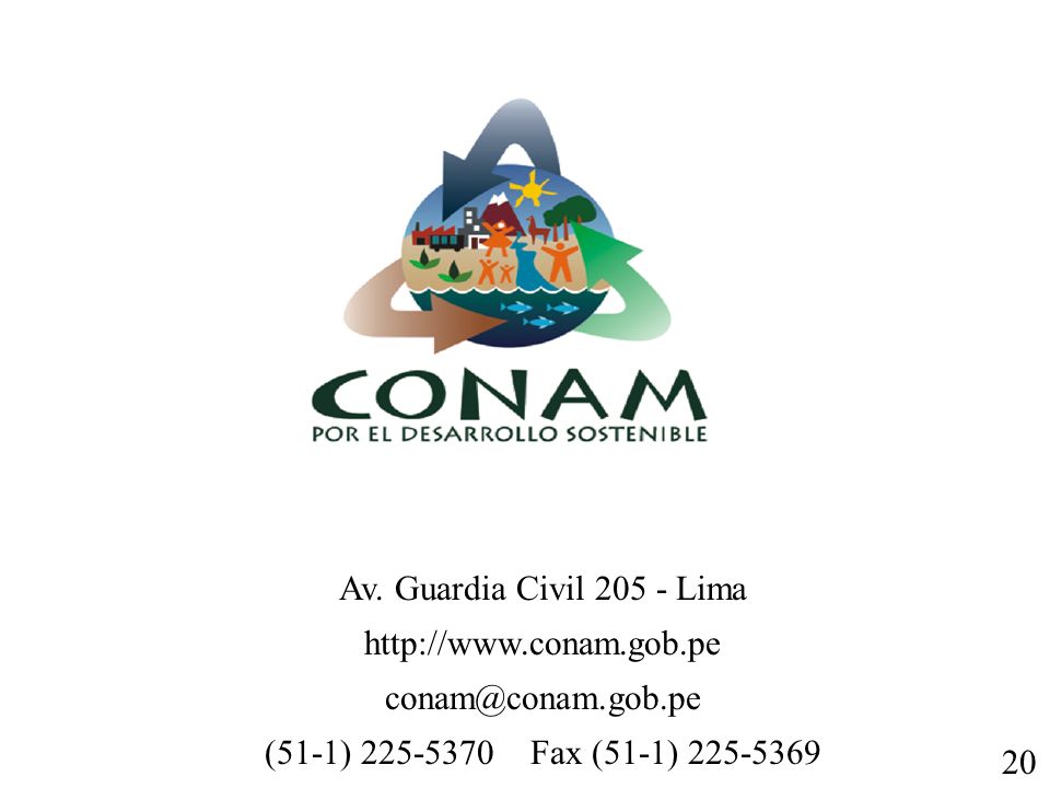 Av. Guardia Civil Lima   (51-1) Fax (51-1)