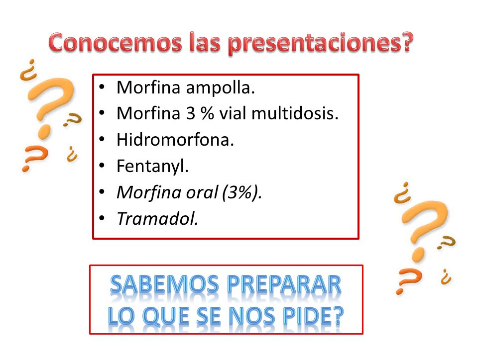 Conocemos las presentaciones Sabemos preparar lo que se nos pide