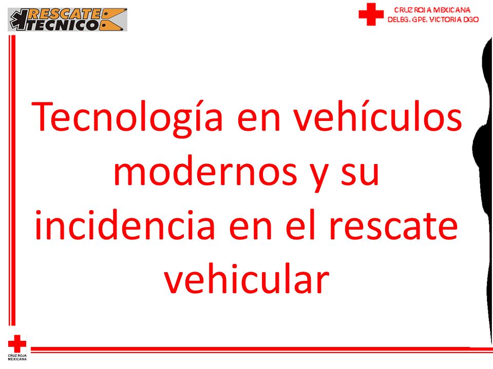 Tecnología en vehículos modernos y su incidencia en el rescate vehicular