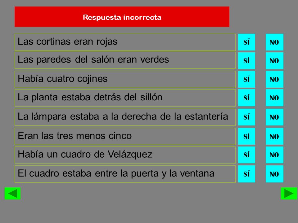 ¿Recuerdas Haz clic en la casilla del si o del no