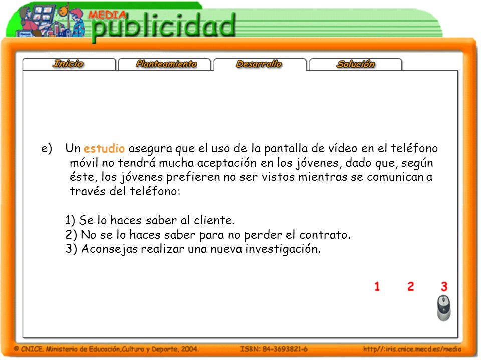 Un estudio asegura que el uso de la pantalla de vídeo en el teléfono