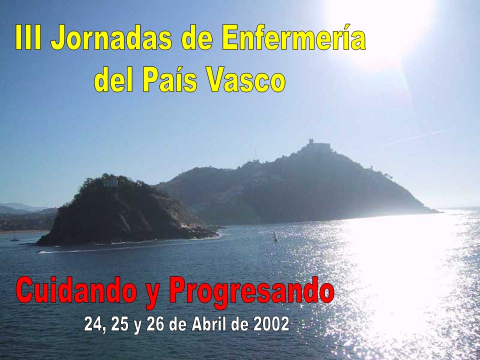 III Jornadas de Enfermería del País Vasco