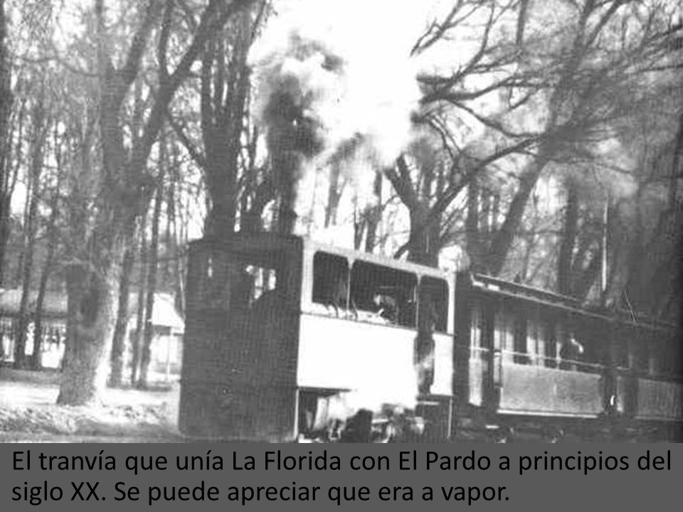 El tranvía que unía La Florida con El Pardo a principios del siglo XX