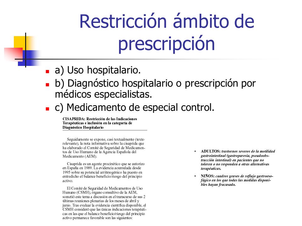 Restricción ámbito de prescripción