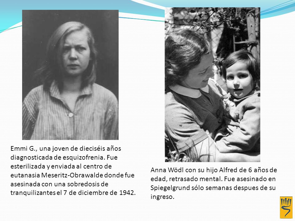 Emmi G. , una joven de dieciséis años diagnosticada de esquizofrenia