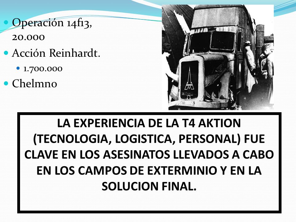 Operación 14f13, Acción Reinhardt Chelmno.