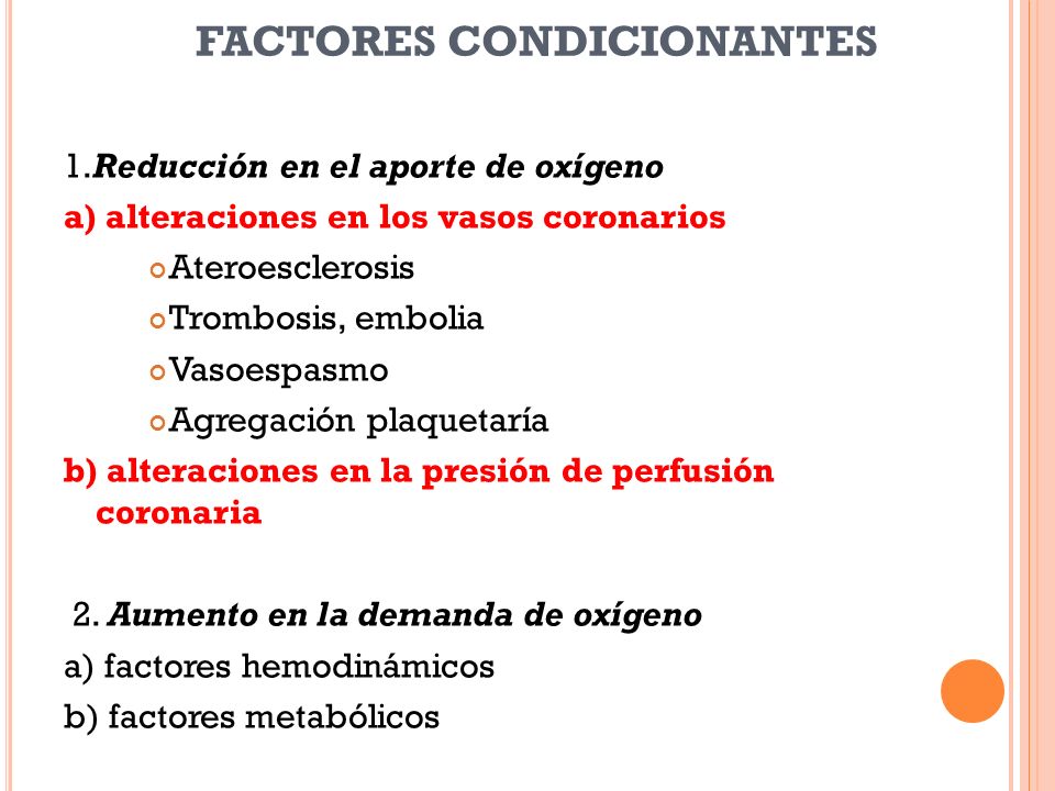 FACTORES CONDICIONANTES