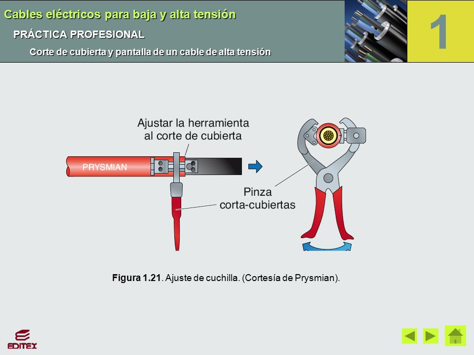 1 Cables eléctricos para baja y alta tensión PRÁCTICA PROFESIONAL
