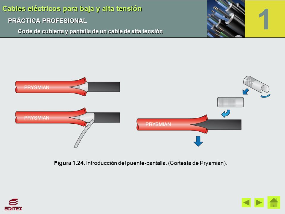 1 Cables eléctricos para baja y alta tensión PRÁCTICA PROFESIONAL