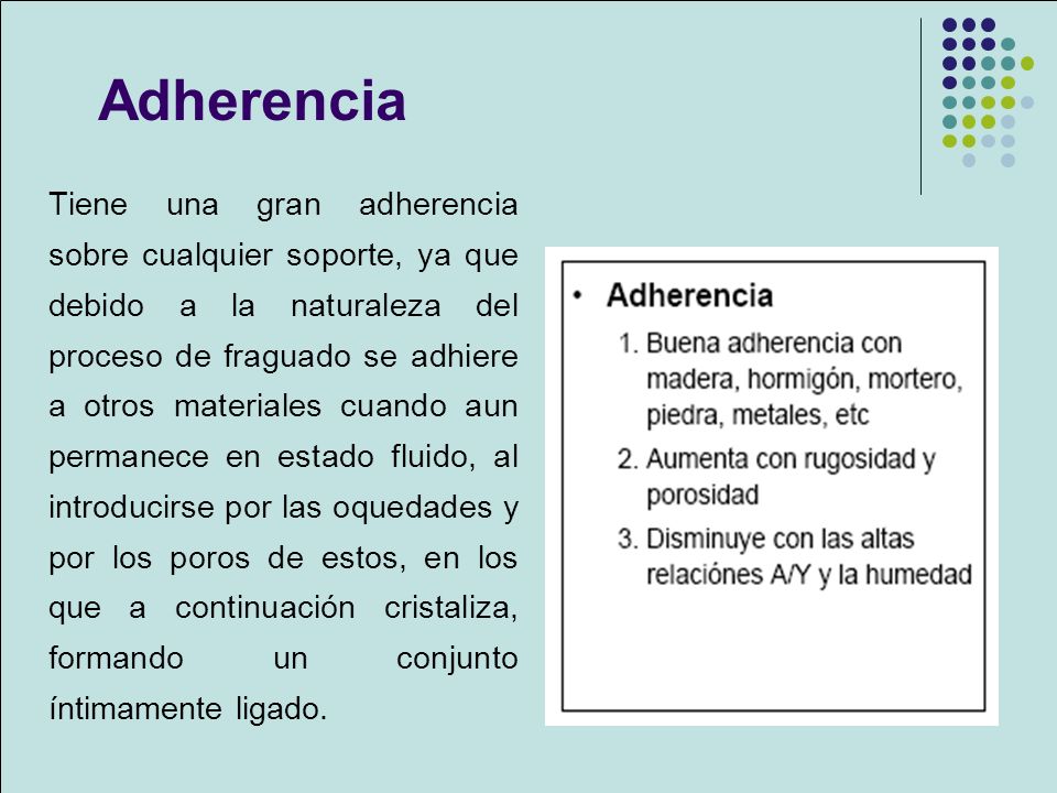 Adherencia