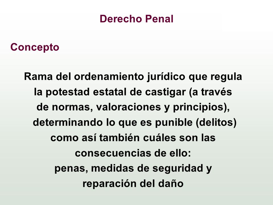 Rama del ordenamiento jurídico que regula