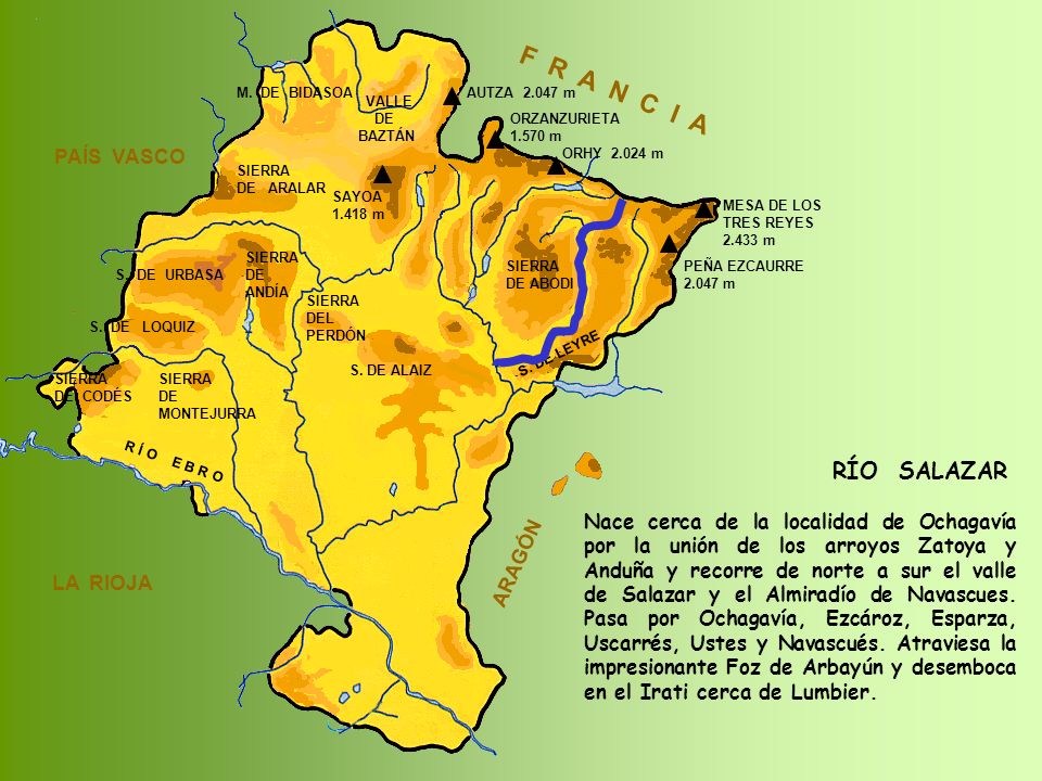 F R A N C I A PAÍS VASCO RÍO SALAZAR