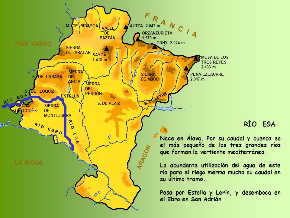 F R A N C I A PAÍS VASCO RÍO EGA