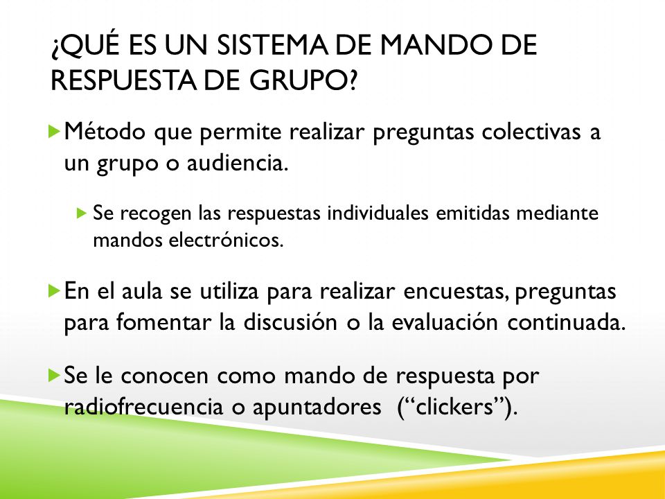 ¿qué es un sistema de mando de respuesta de grupo