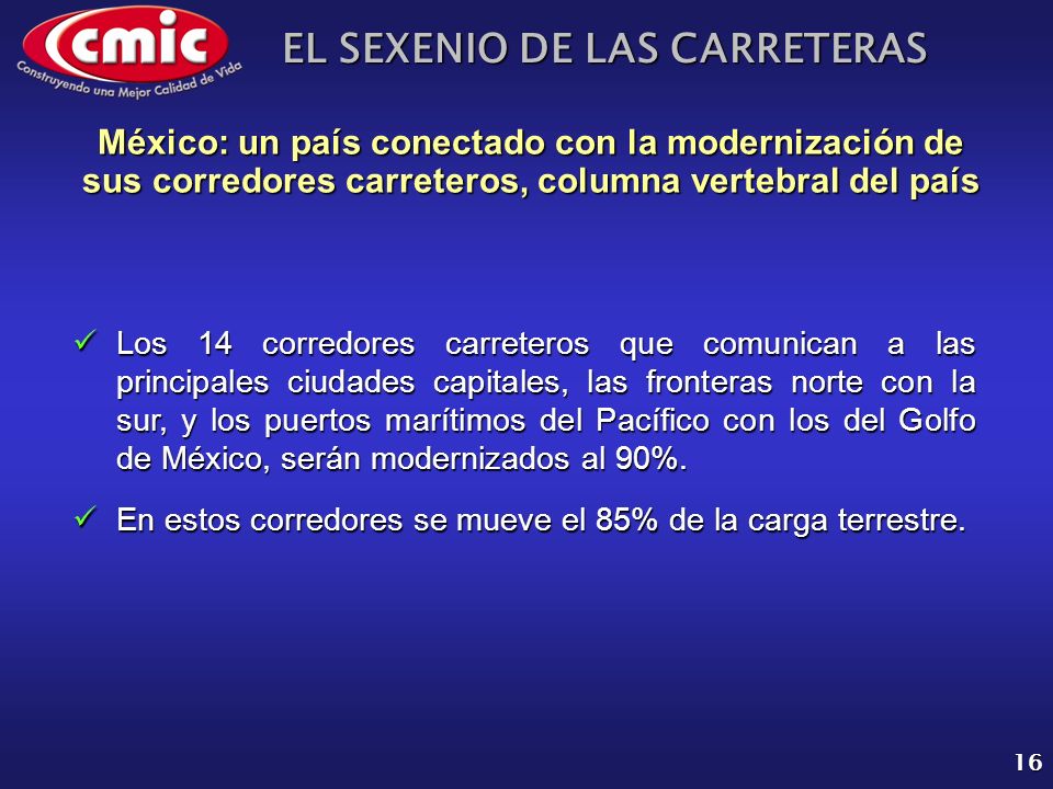 México: un país conectado con la modernización de sus corredores carreteros, columna vertebral del país