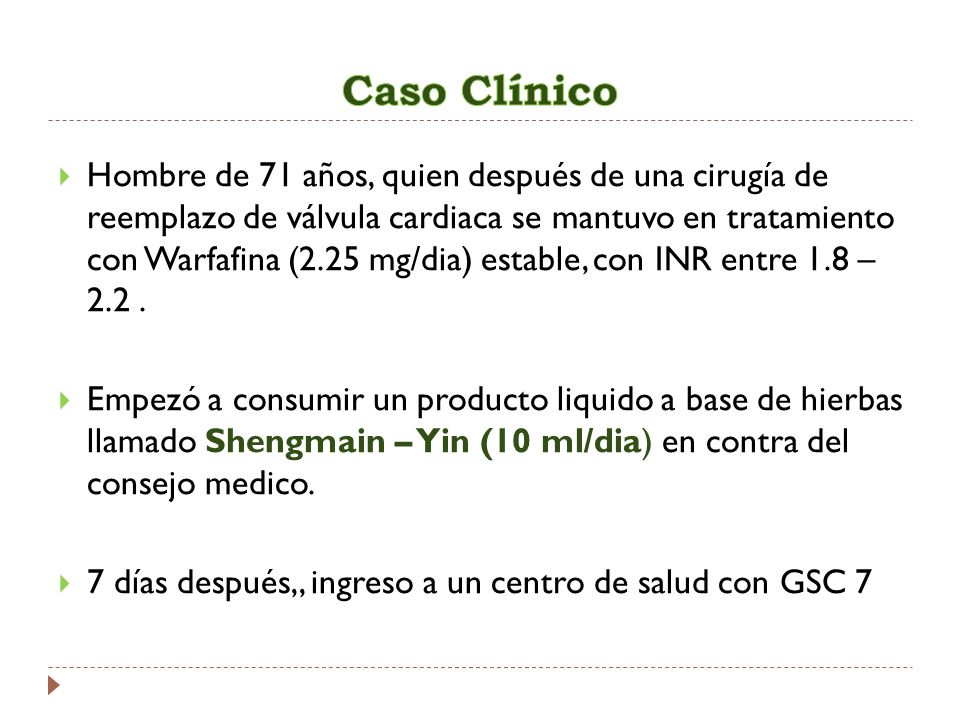 Caso Clínico