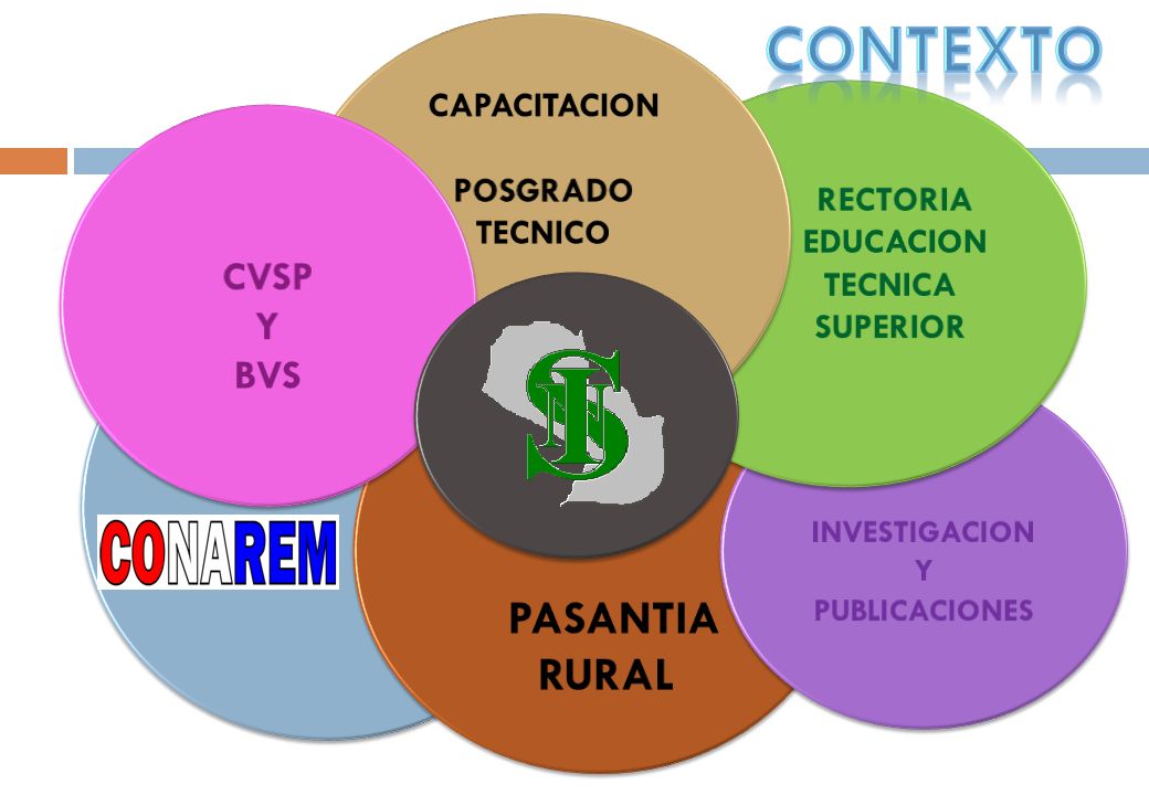 contexto RURAL CVSP Y BVS CAPACITACION POSGRADO TECNICO RECTORIA