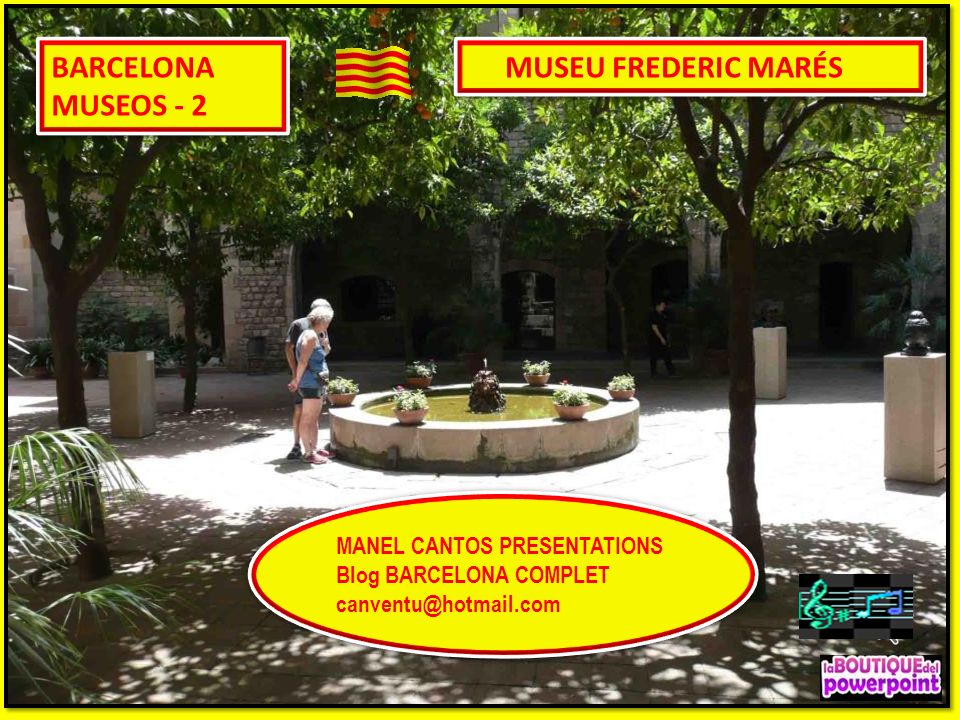 BARCELONA MUSEOS - 2 MUSEU FREDERIC MARÉS MANEL CANTOS PRESENTATIONS