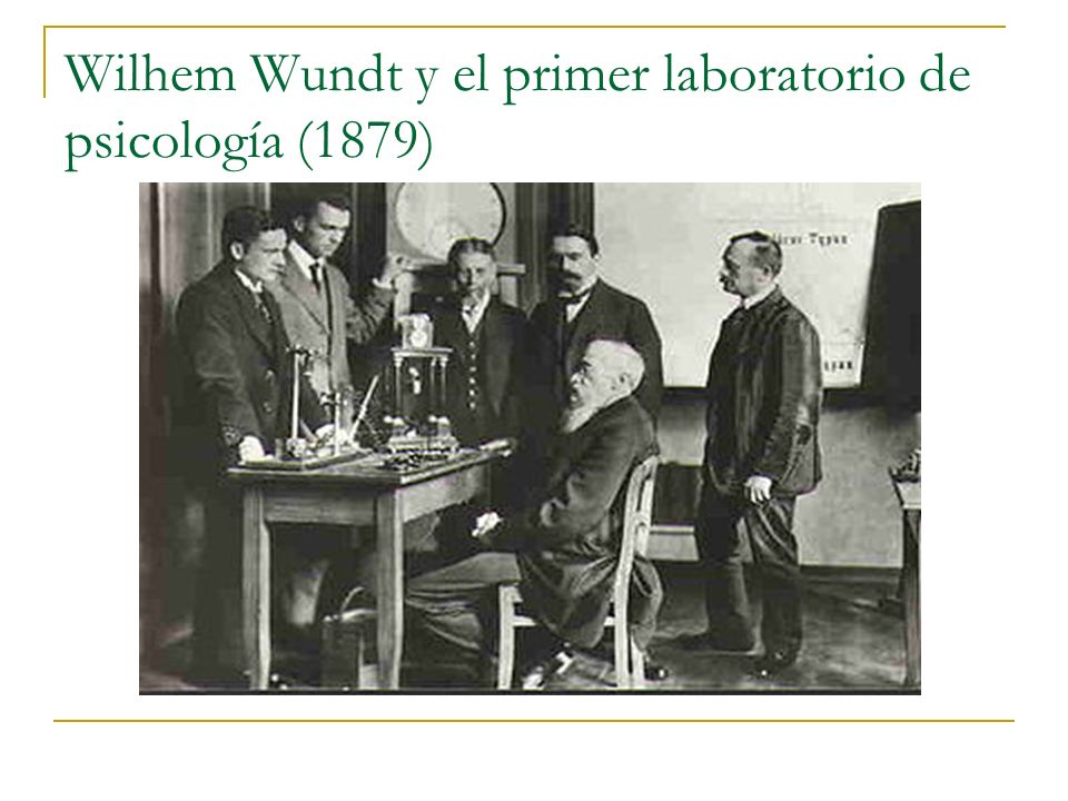 Wilhem Wundt y el primer laboratorio de psicología (1879)