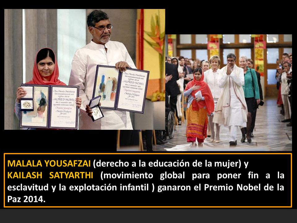 MALALA YOUSAFZAI (derecho a la educación de la mujer) y