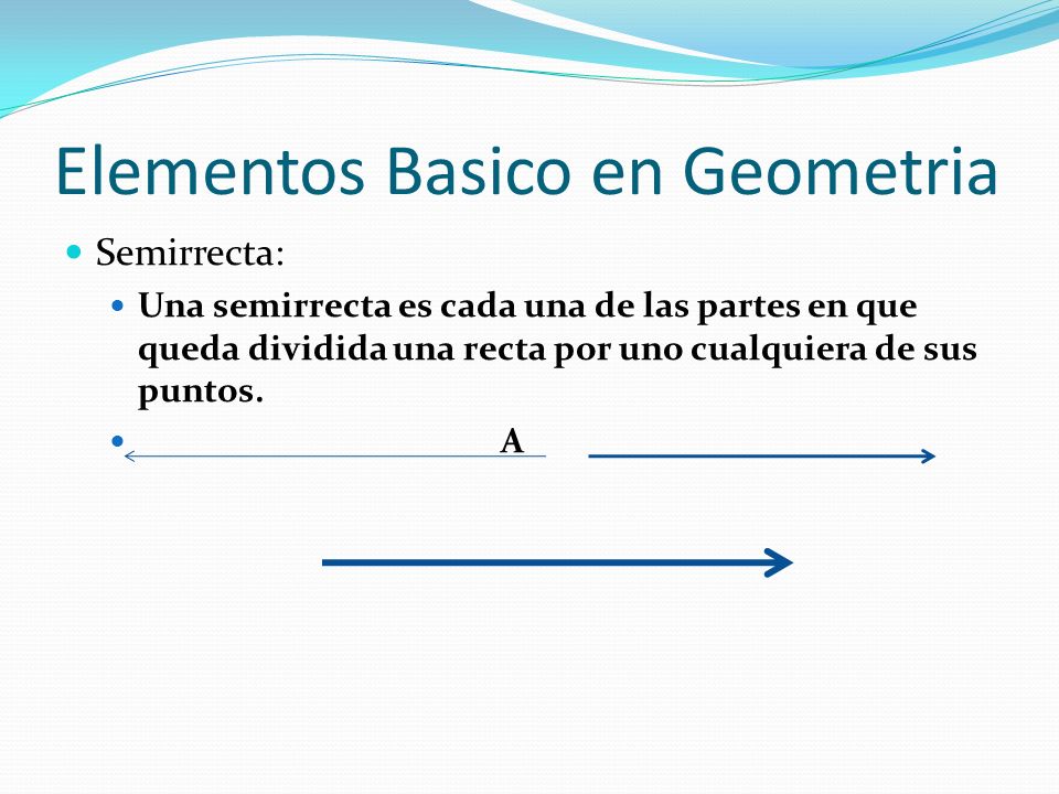 Elementos Basico en Geometria