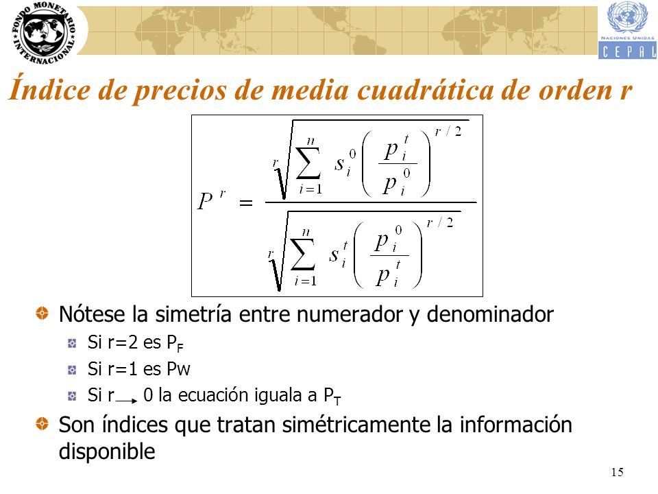 Índice de precios de media cuadrática de orden r