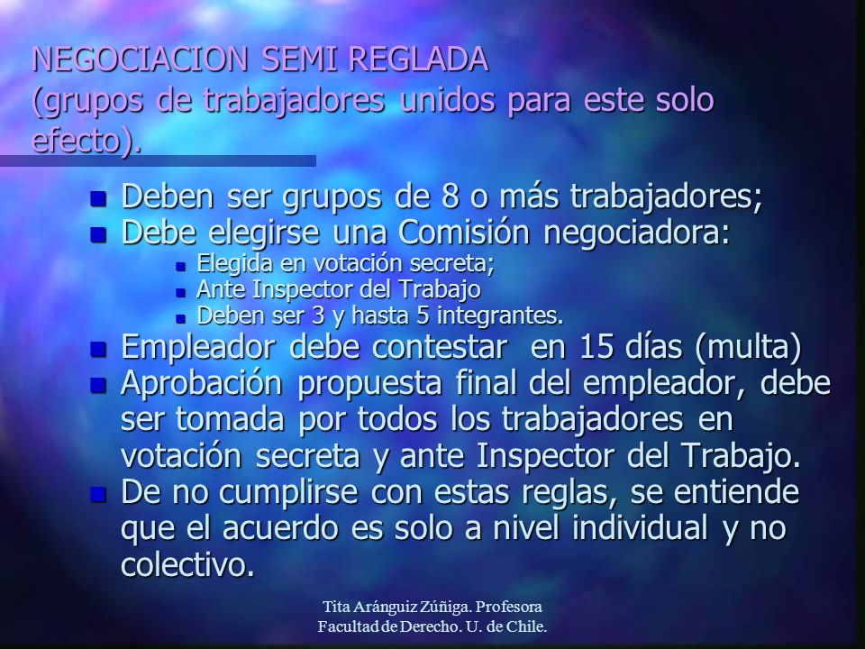 Tita Aránguiz Zúñiga. Profesora Facultad de Derecho. U. de Chile.