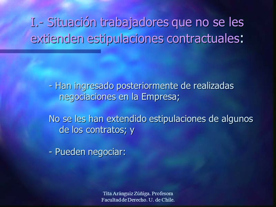 Tita Aránguiz Zúñiga. Profesora Facultad de Derecho. U. de Chile.