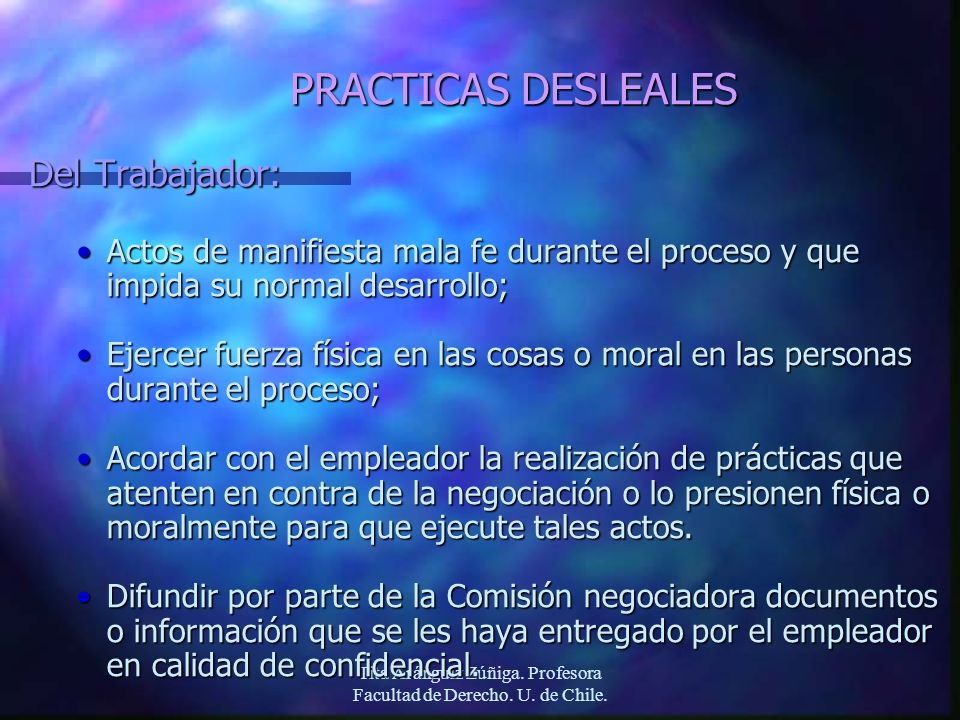 Tita Aránguiz Zúñiga. Profesora Facultad de Derecho. U. de Chile.