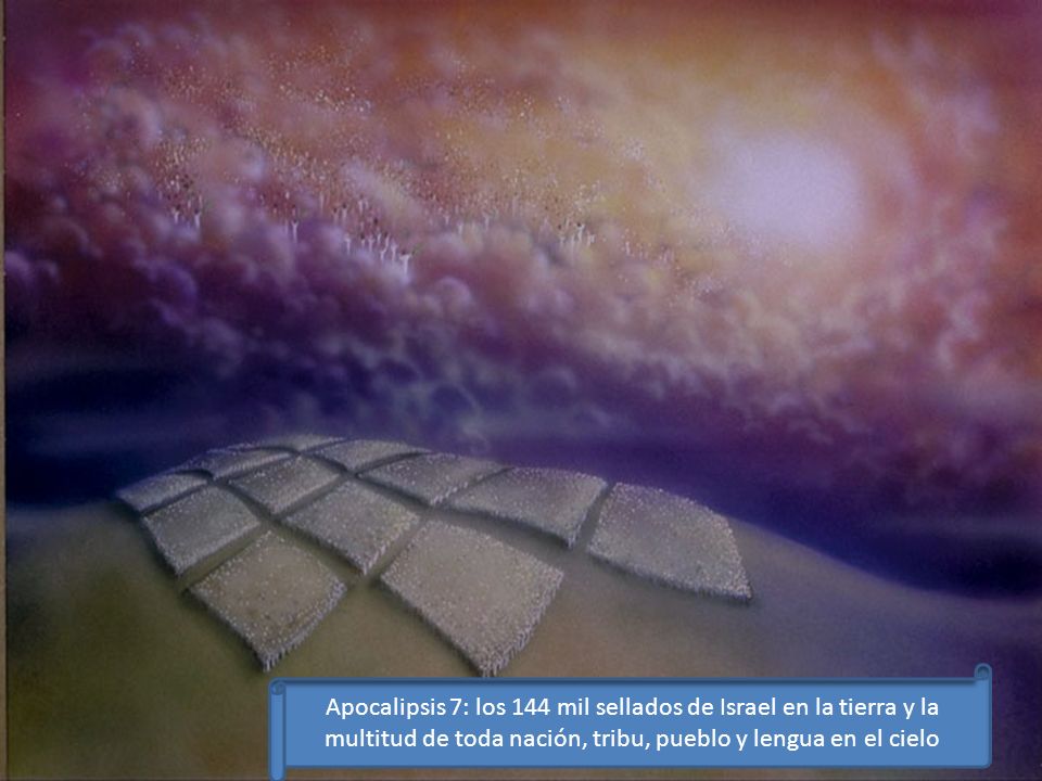 Apocalipsis 7: los 144 mil sellados de Israel en la tierra y la multitud de toda nación, tribu, pueblo y lengua en el cielo