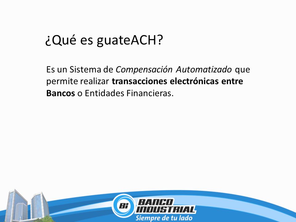 ¿Qué es guateACH.