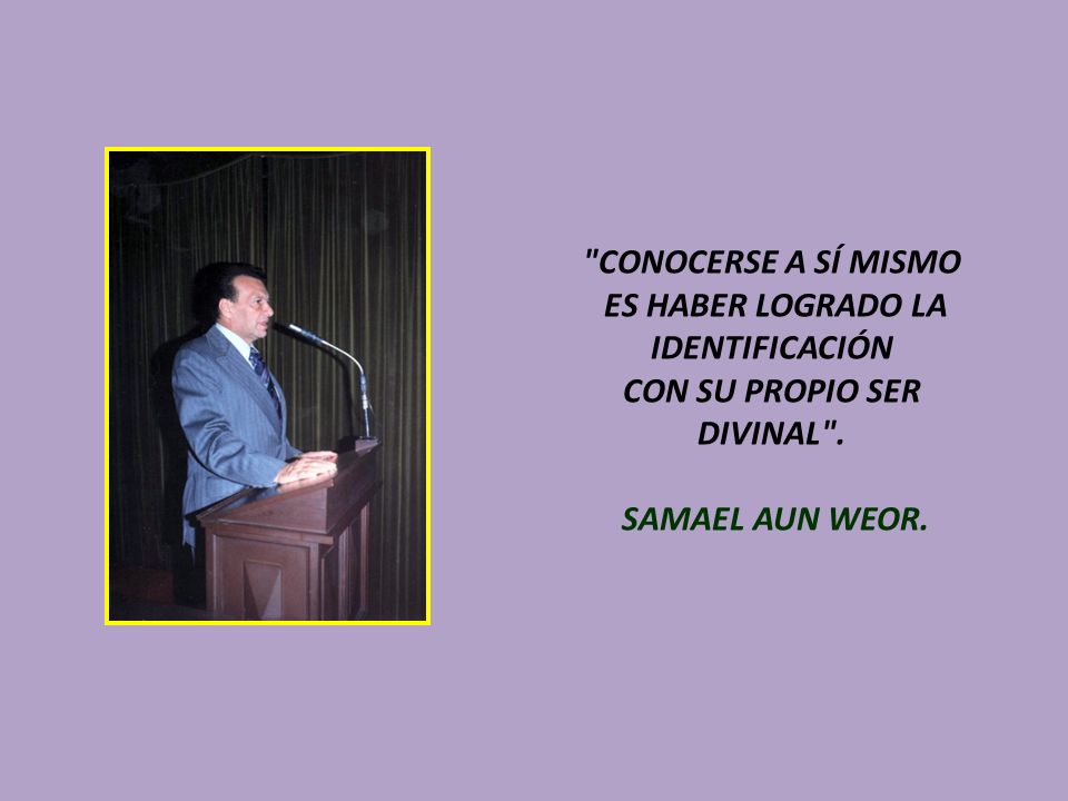 ES HABER LOGRADO LA IDENTIFICACIÓN CON SU PROPIO SER DIVINAL .